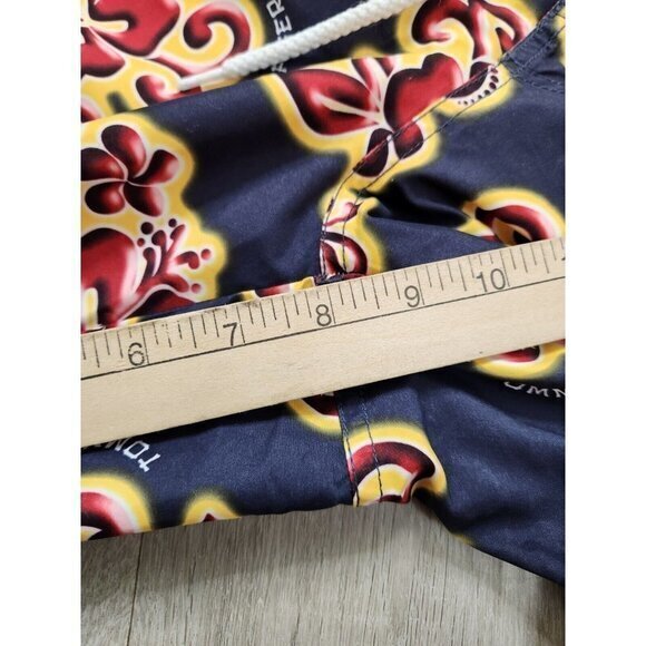 Vintage Tommy Hilfiger Retro Groovy Floral Board Swim Shorts‎ Trunks Mens Large - Picture 7 of 7